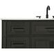 Virginia 84 X 35 inch Mocha Brown Bathroom Vanity Cabinet