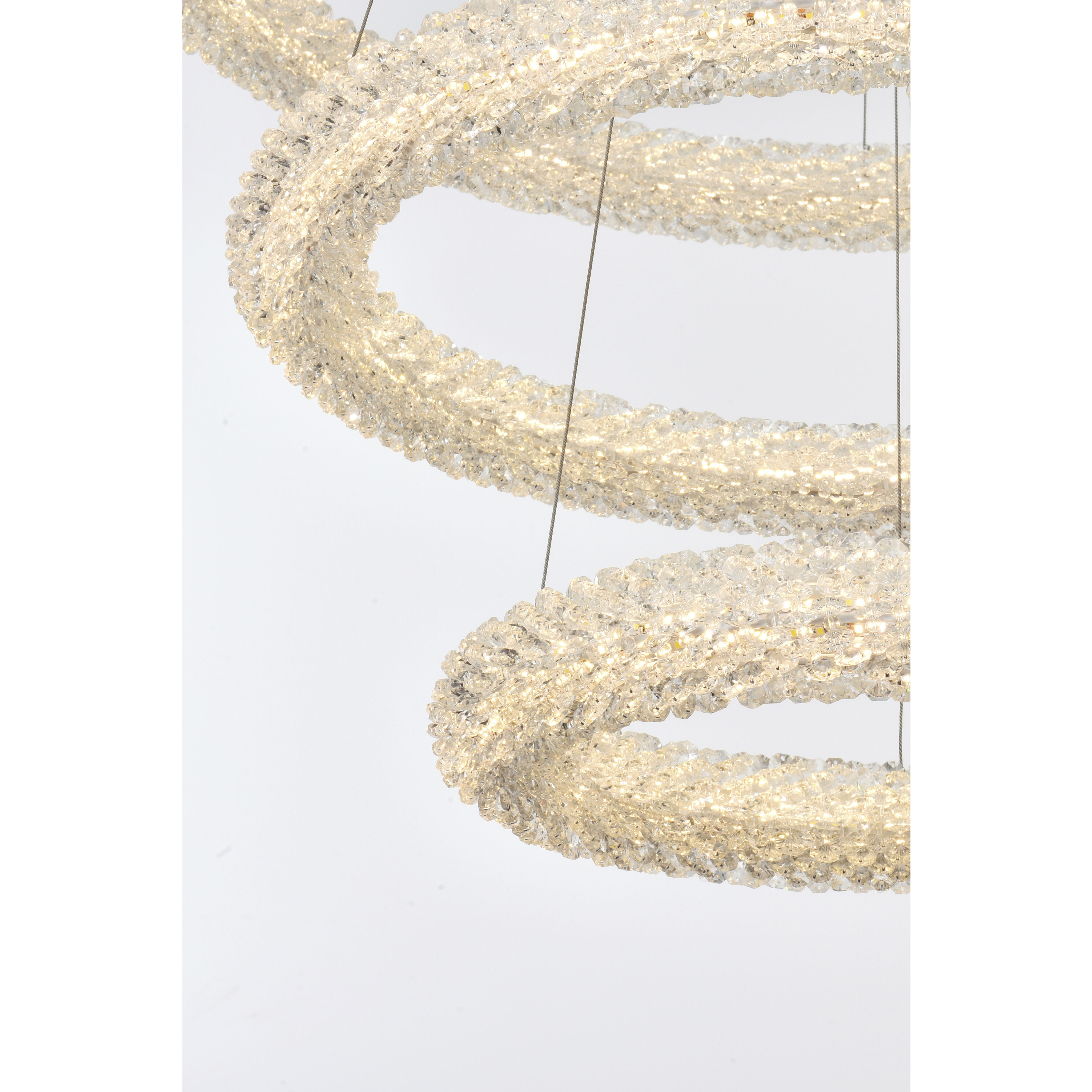 Bowen 3 Light 32 inch Chrome Chandelier Ceiling Light