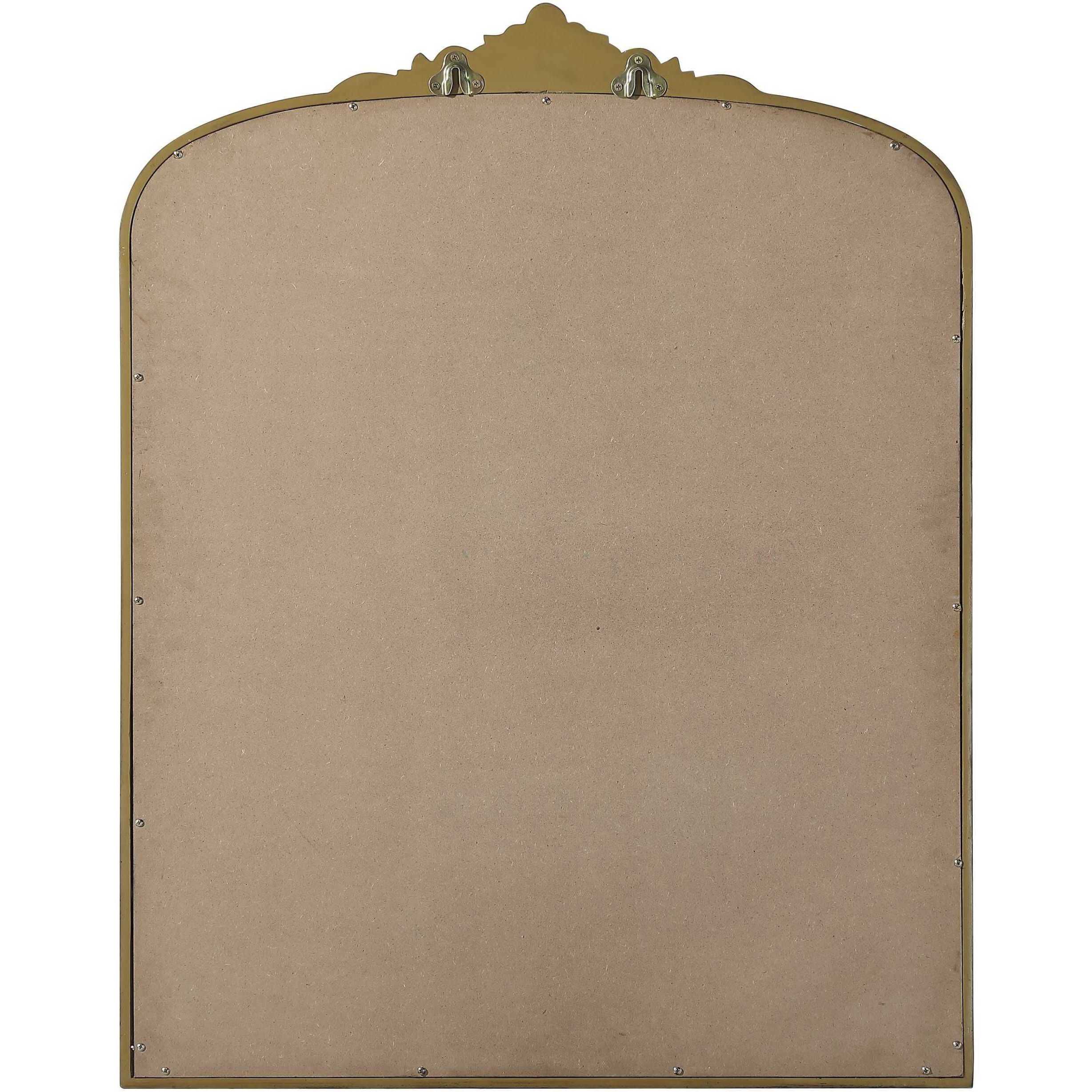 Naomi 42 X 33 inch Antique Brass Mirror