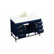 Eugene 48 X 22 X 34 inch Blue Vanity Sink Set