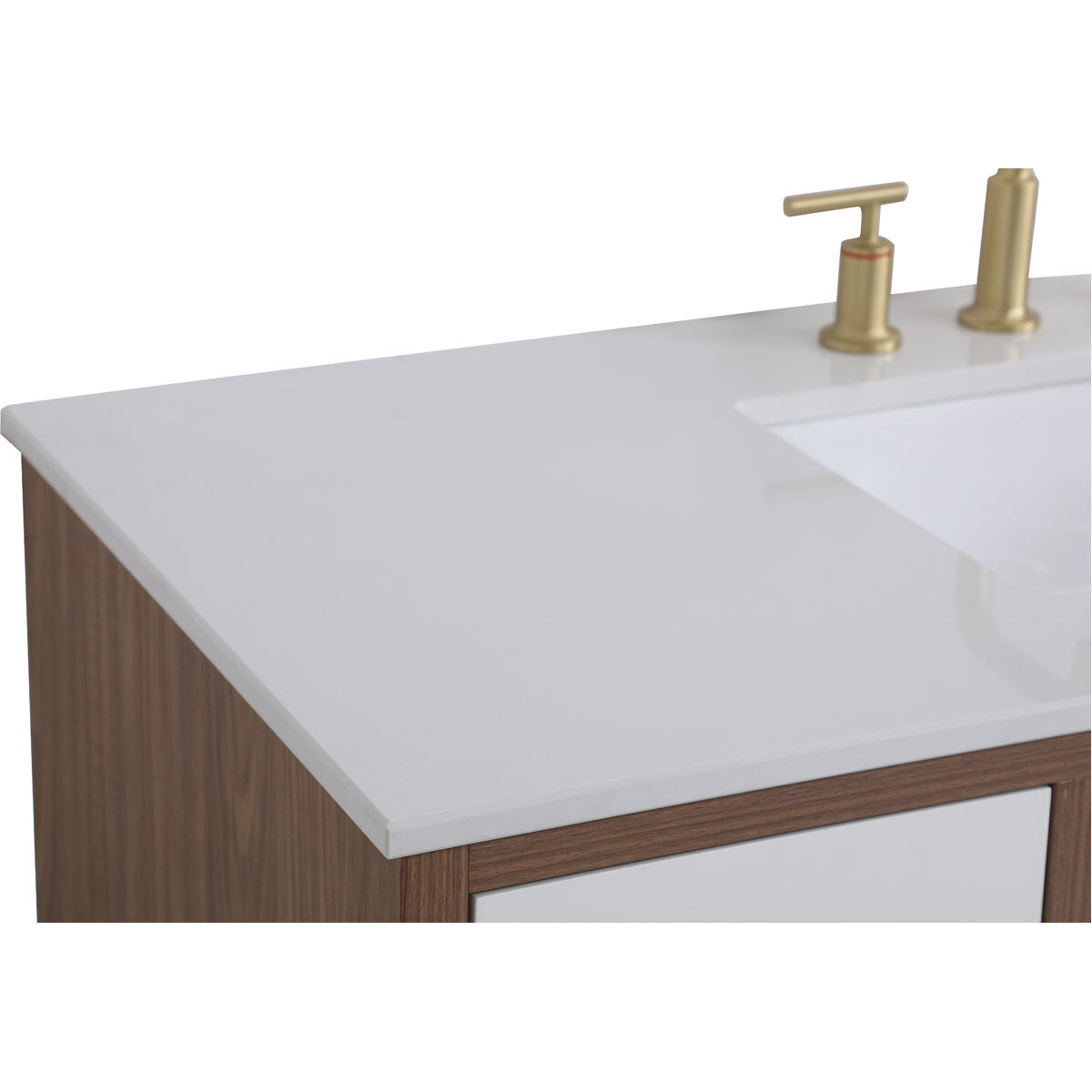 Boise 48 X 34 inch White Vanity Sink Set