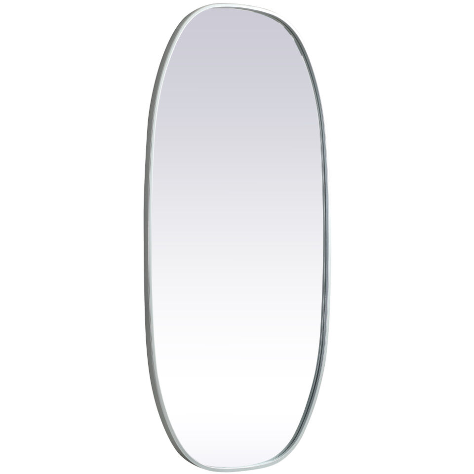 Brynn 48 X 24 inch Silver Mirror in 24 x 48