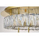 Monroe 18 inch Gold Flush Mount Ceiling Light