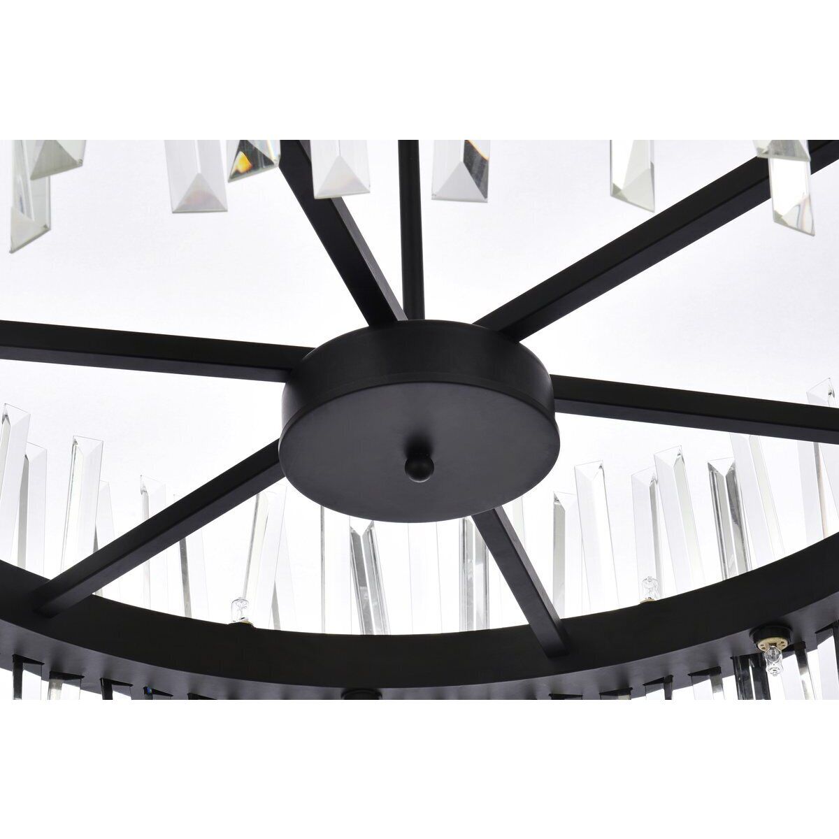 Serephina 16 Light 32 inch Black Chandelier Ceiling Light
