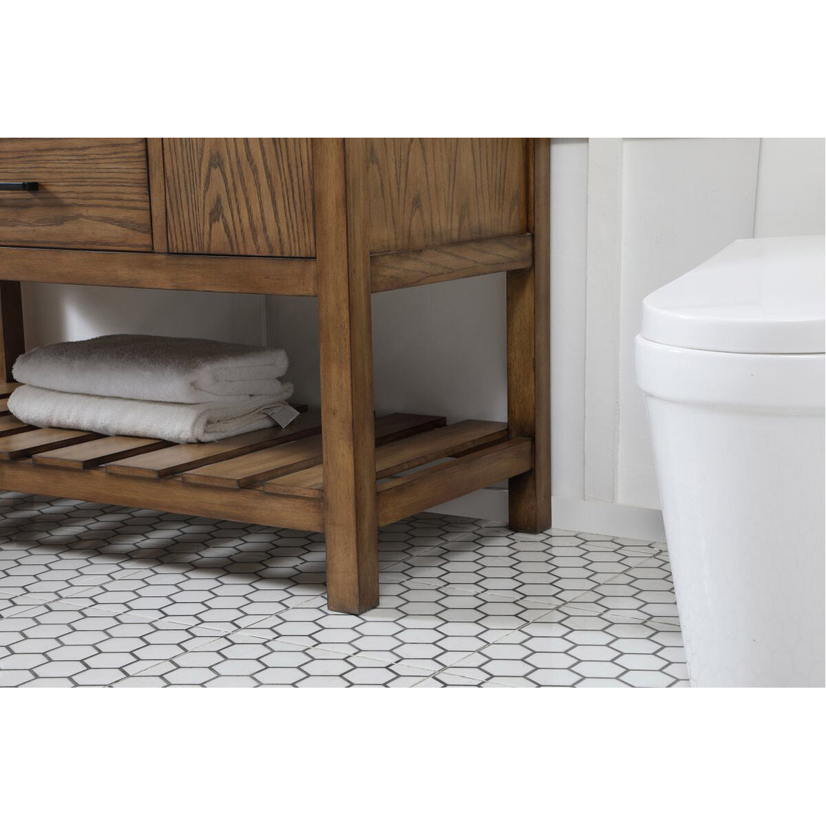 Clement 48 X 22 X 34 inch Driftwood Bathroom Vanity Cabinet