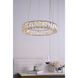 Monroe 18 inch Gold Pendant Ceiling Light