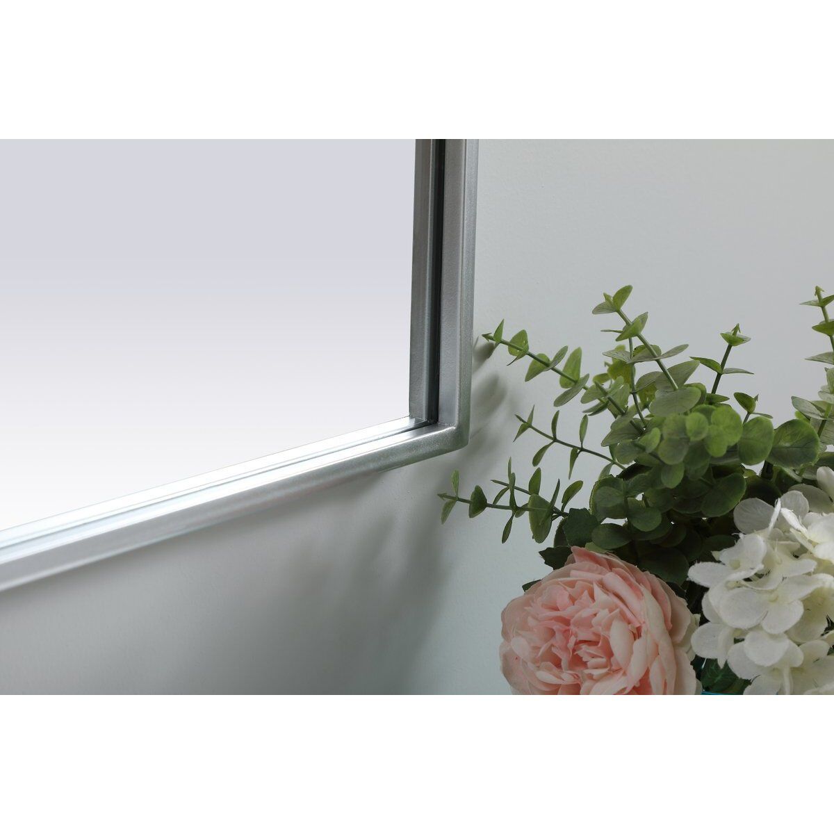 Ayra 36 X 24 inch Silver Mirror
