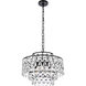 Mila 5 Light 18 inch Black Pendant Ceiling Light