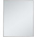 Monet 36 X 30 inch Silver Wall Mirror