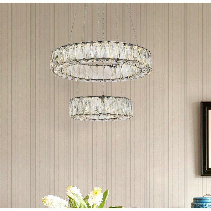 Monroe 2 Light 18 inch Black Pendant Ceiling Light