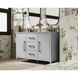 Millie 54 X 35 inch Grey Bathroom Vanity Cabinet