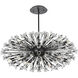 Vera 38 Light 48 inch Black Pendant Ceiling Light