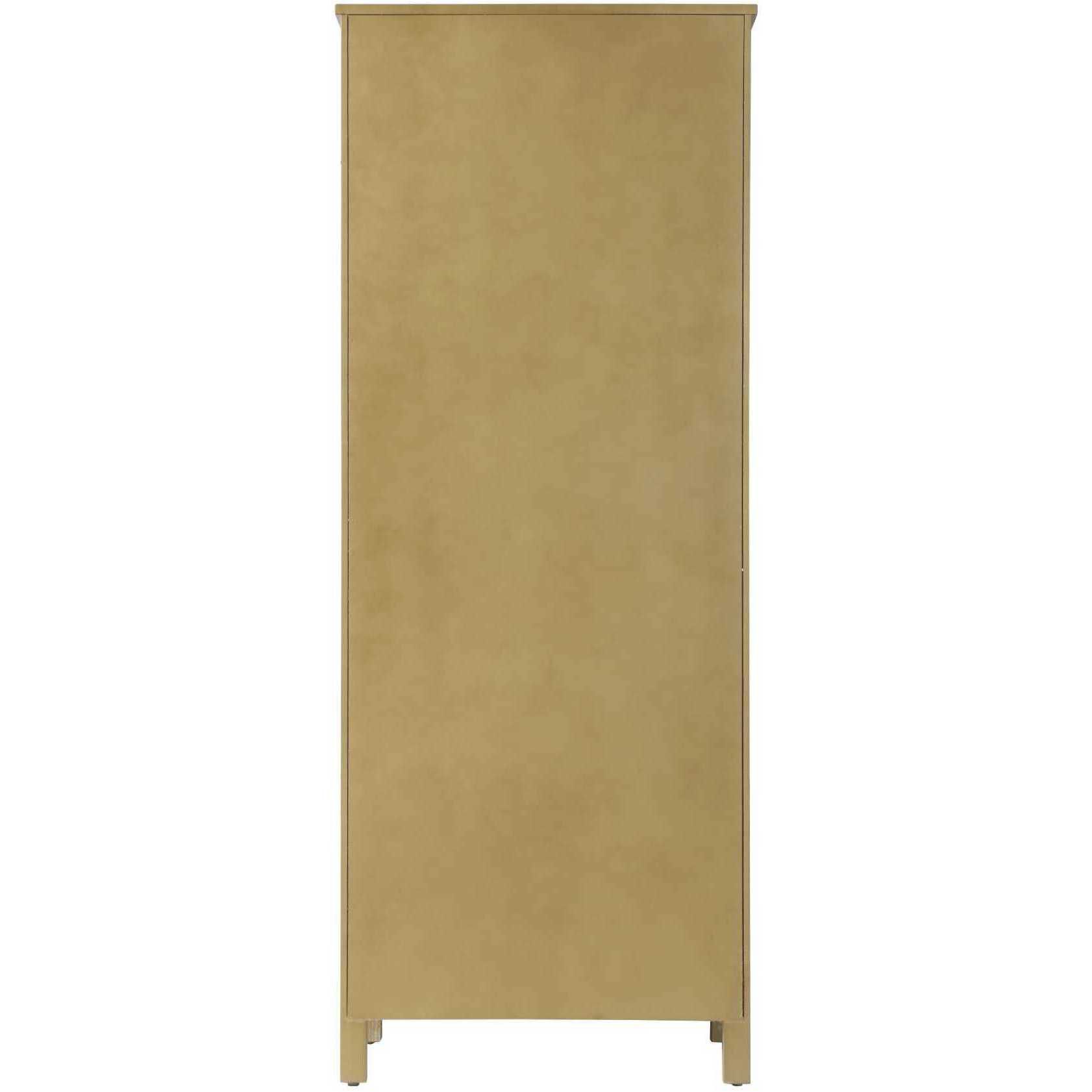 Alina Linen Oak Bathroom Storage Cabinet