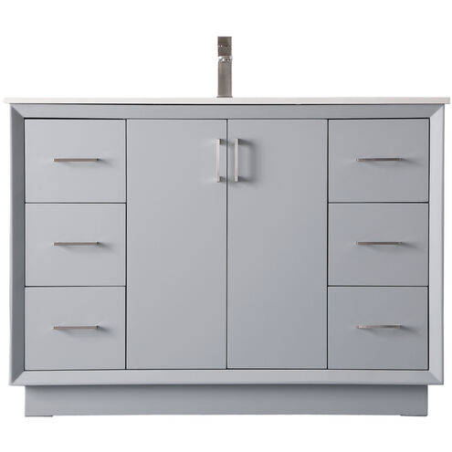 Hayes 48 X 22 X 35 inch Grey Vanity Sink Set