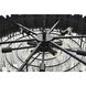 Willow 10 Light 32 inch Black Chandelier Ceiling Light