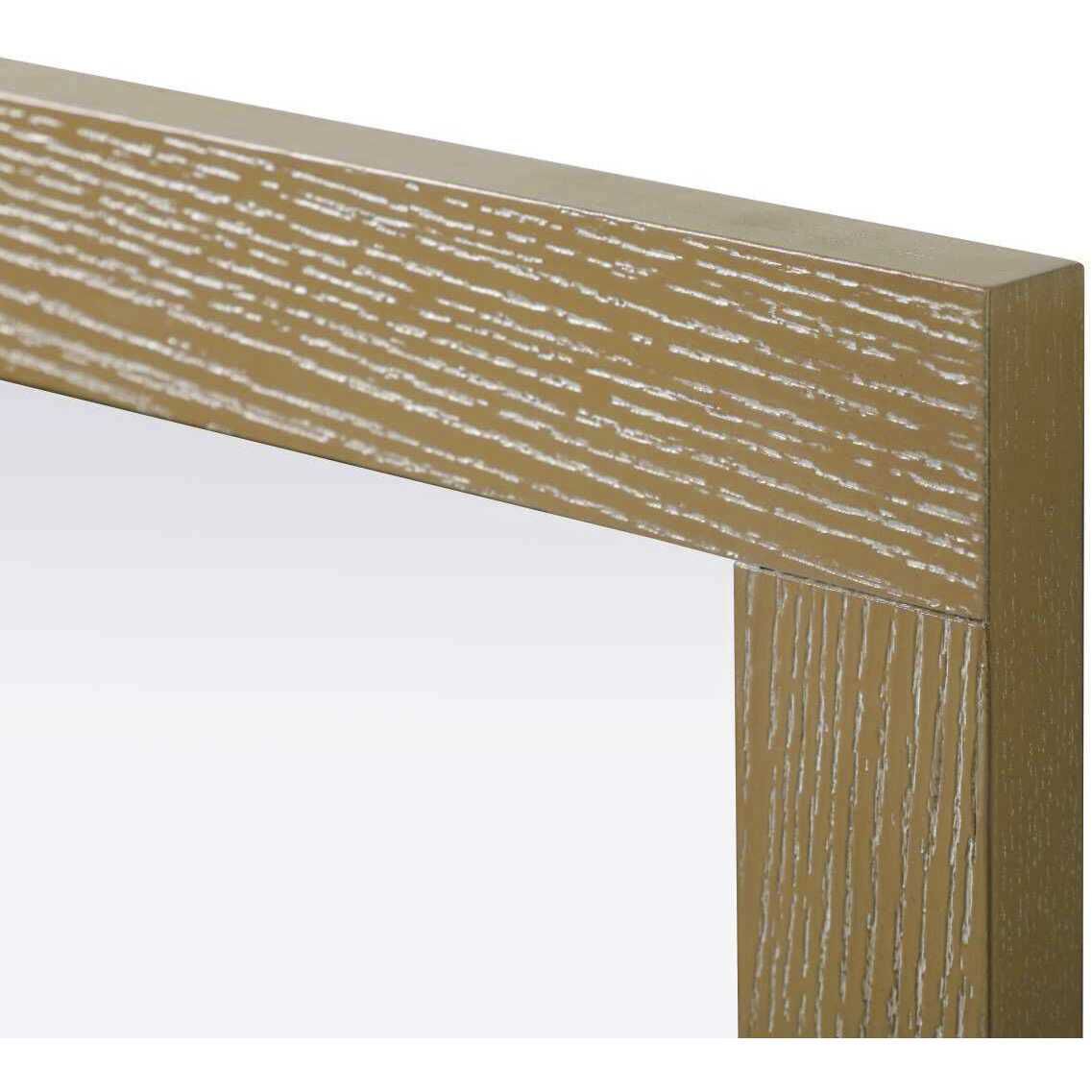 Norah 42 X 36 inch Linen Oak Mirror