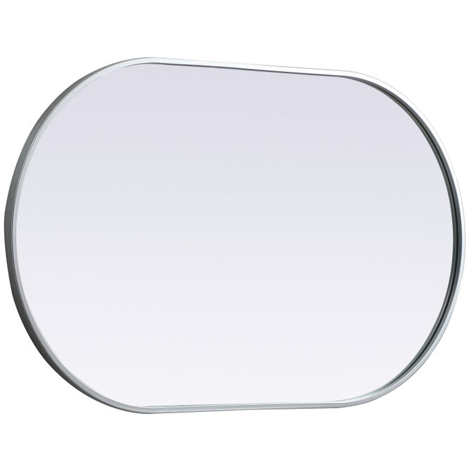 Asha 40 X 24 inch Silver Mirror in 24 x 40