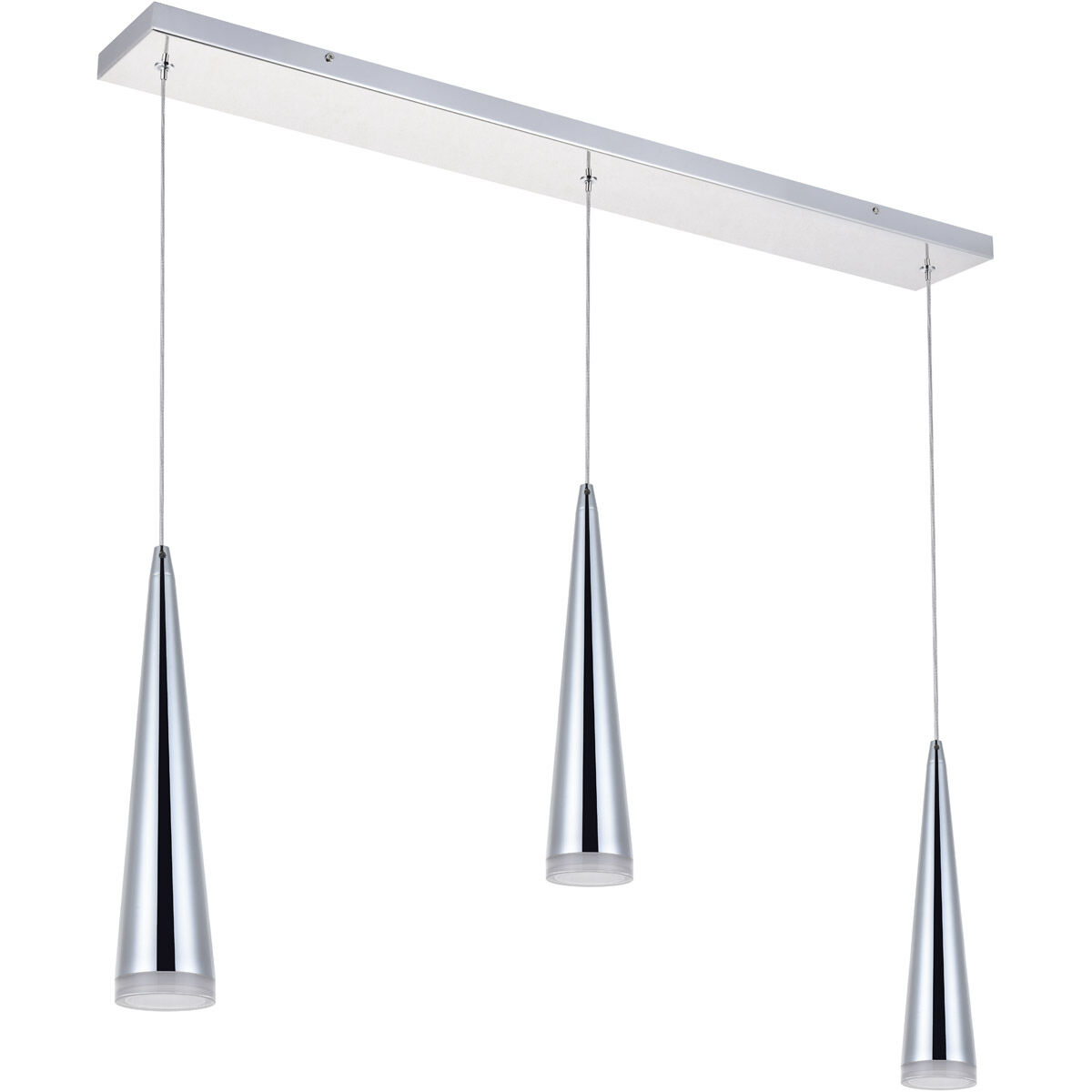 Fantasia LED 36 inch Chrome Pendant Ceiling Light