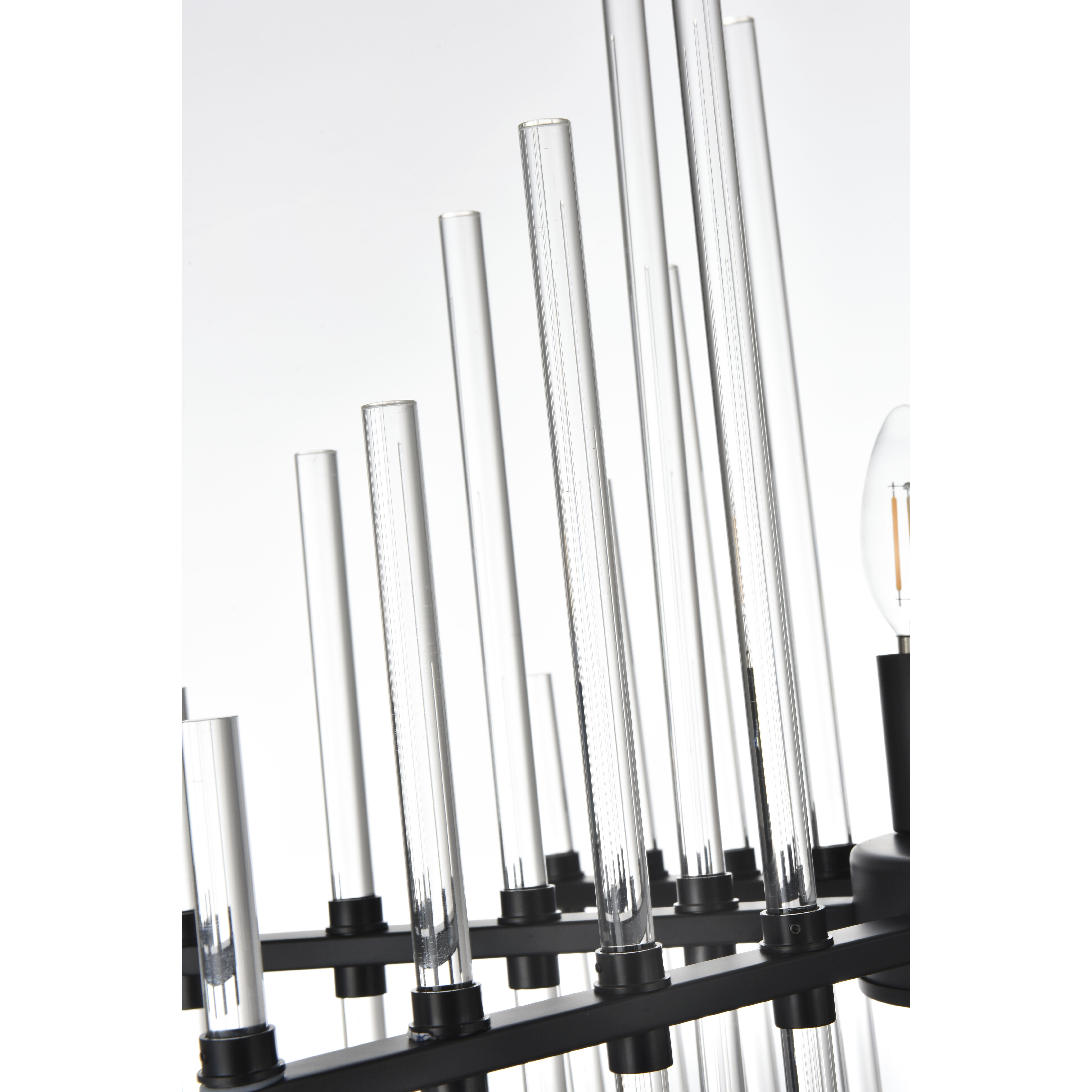 Sienna 6 Light 23 inch Black Pendant Ceiling Light