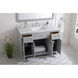 Moore 48 X 22 X 34 inch Grey Vanity Sink Set