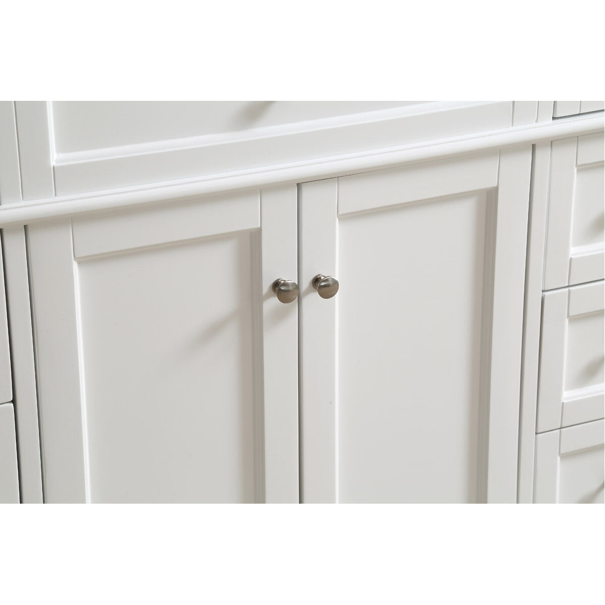 Park Avenue 48 X 35 inch White with Carrara White Marble Vanity Set