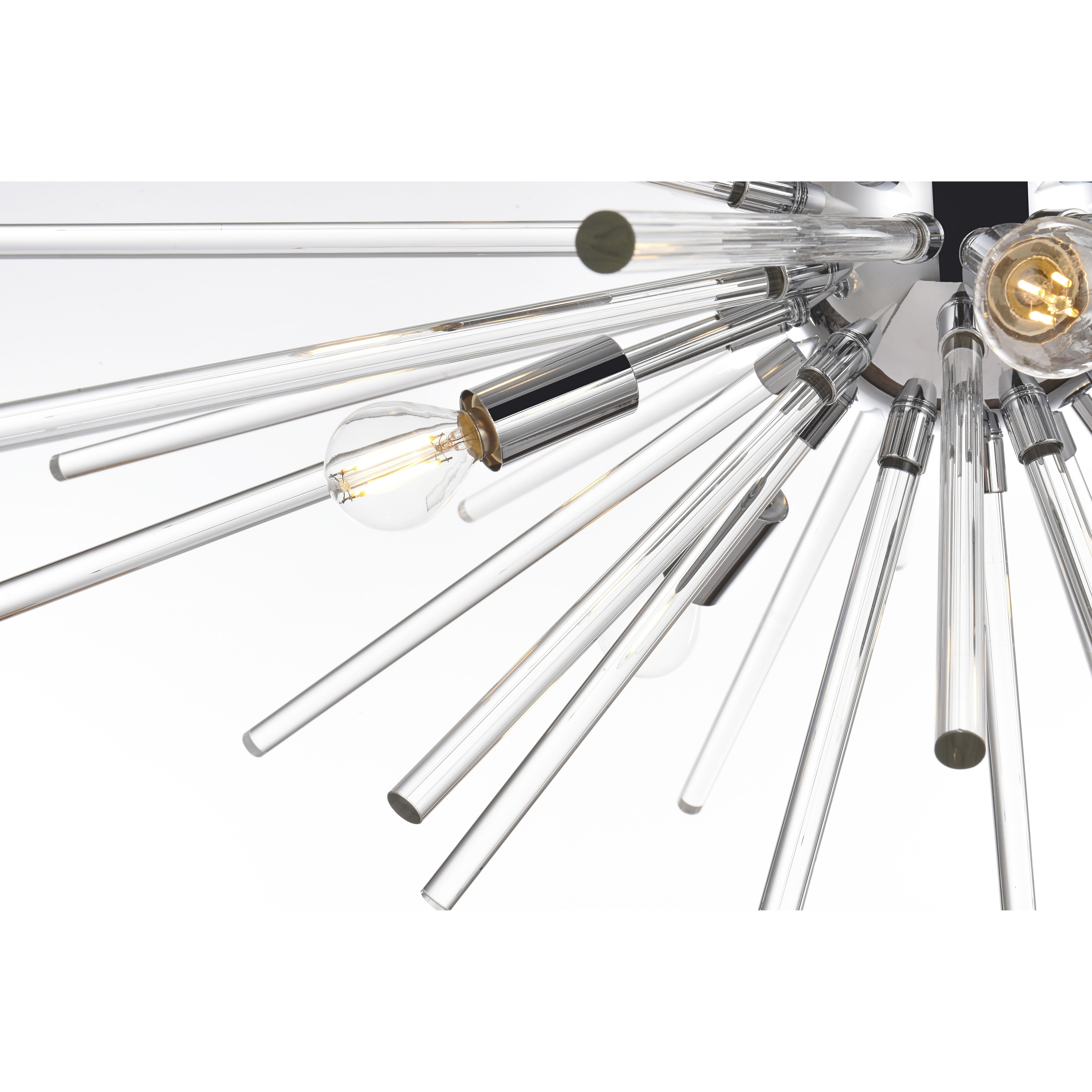 Sienna 10 Light 36 inch Chrome Pendant Ceiling Light