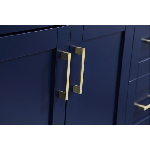 Aubrey 48 X 22 X 34 inch Blue Vanity Sink Set