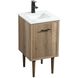Cyrus 19 X 18 X 33.5 inch Natural Oak Vanity Sink Set