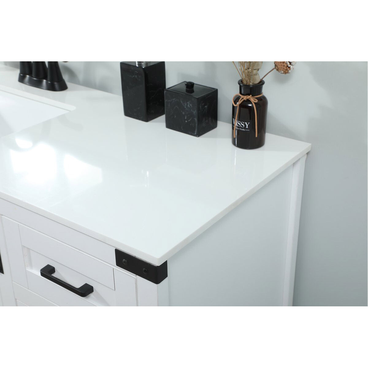 Grant 42 X 19 X 34 inch White Vanity Sink Set