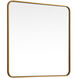 Evermore 30 X 30 inch Brass Vanity Mirror