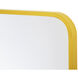 Everly 32 X 24 inch Gold Mirror