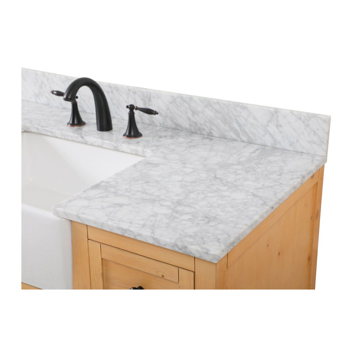 Franklin 48 X 22 X 34.75 inch Natural Wood Bathroom Vanity Cabinet