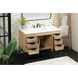 Eugene 48 X 22 X 34 inch Mango Wood Vanity Sink Set