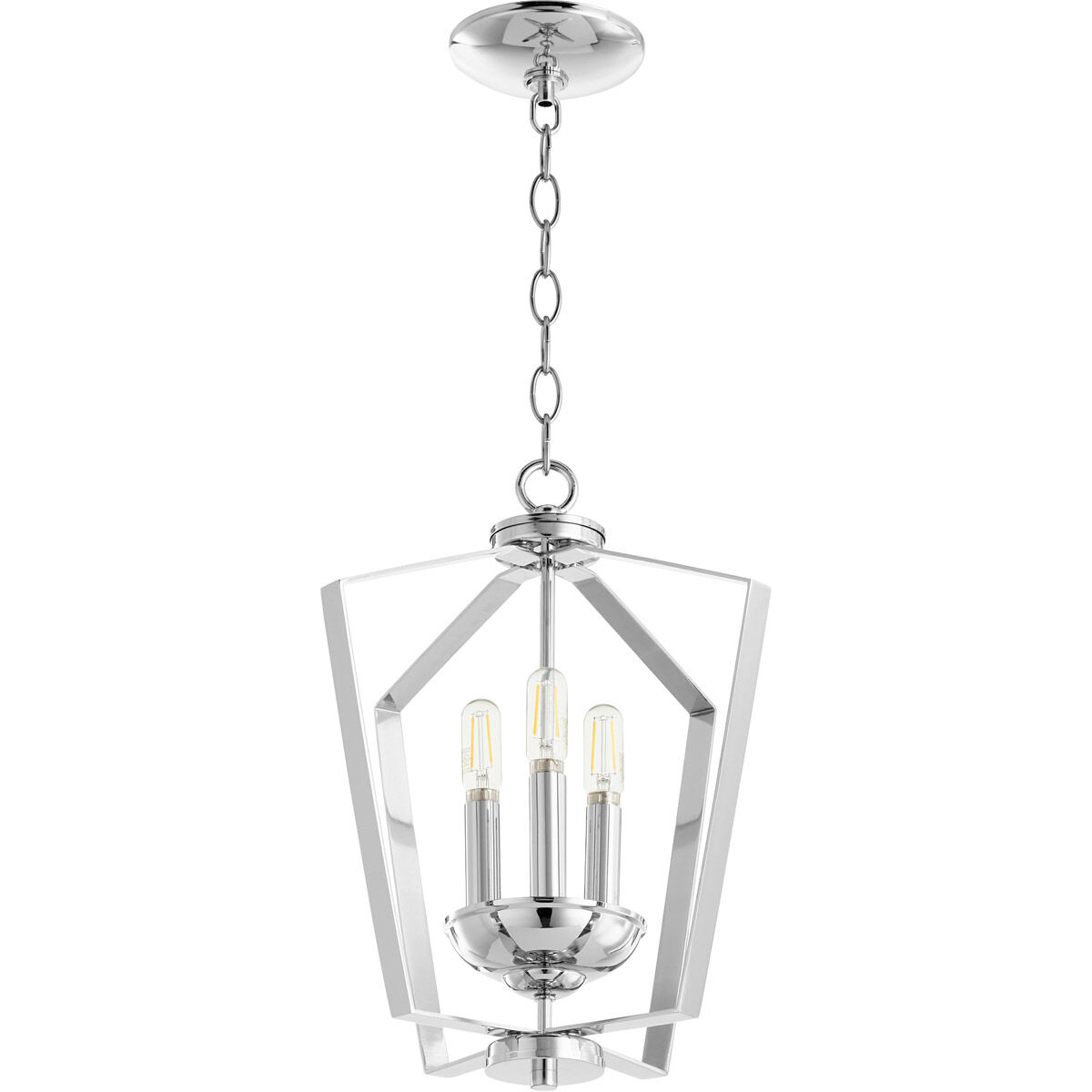 Fort Worth 3 Light 13.00 inch Mini Chandelier