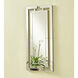 Sparkle 47 X 21 inch Clear Wall Mirror Home Decor