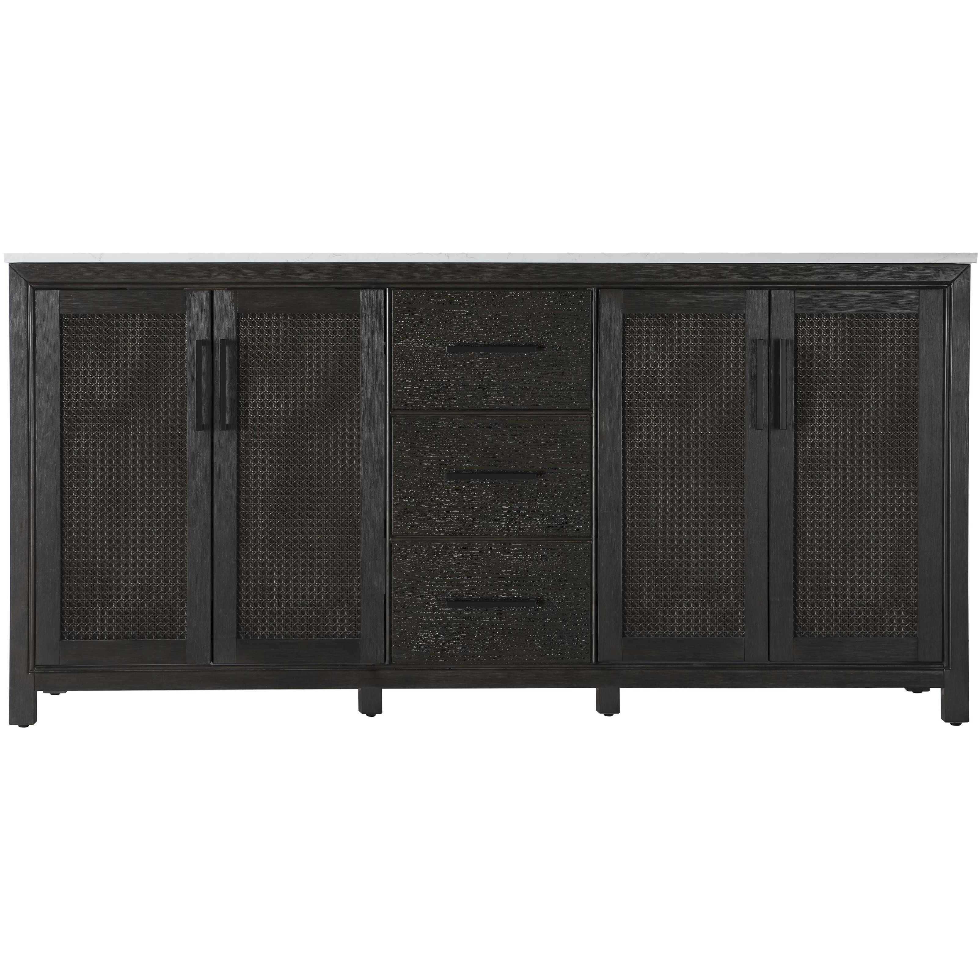 Alina 72 X 34 inch Chocolate Oak Bathroom Vanity Cabinet