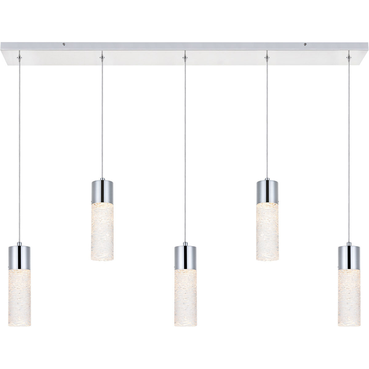 Constellation LED 42 inch Chrome Pendant Ceiling Light