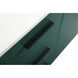 Baldwin 48 X 22 X 34 inch Green Vanity Sink Set