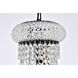 Primo 8 Light 16 inch Black and Clear Pendant Ceiling Light