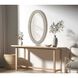 Marlowe 42 X 27 inch Linen White Mirror