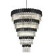 Willow 43 Light 59 inch Black Chandelier Ceiling Light