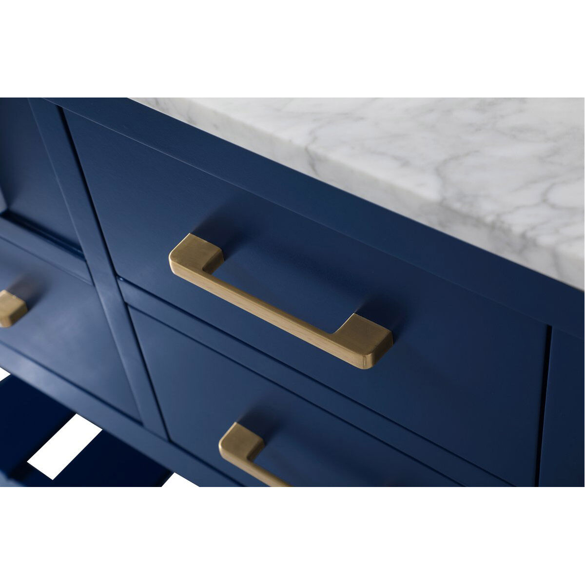 Clement 72 X 22 X 34 inch Blue Bathroom Vanity Cabinet