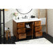 Baldwin 48 X 22 X 34 inch Teak Vanity Sink Set