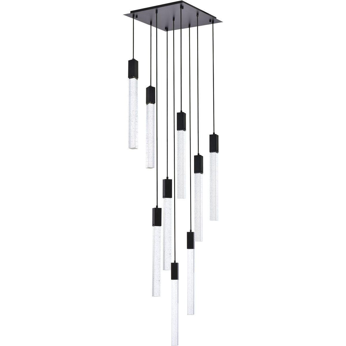 Weston 9 Light 20 inch Black Pendant Ceiling Light