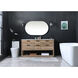 Larkin 60 X 22 X 34 inch Natural Oak Vanity Sink Set
