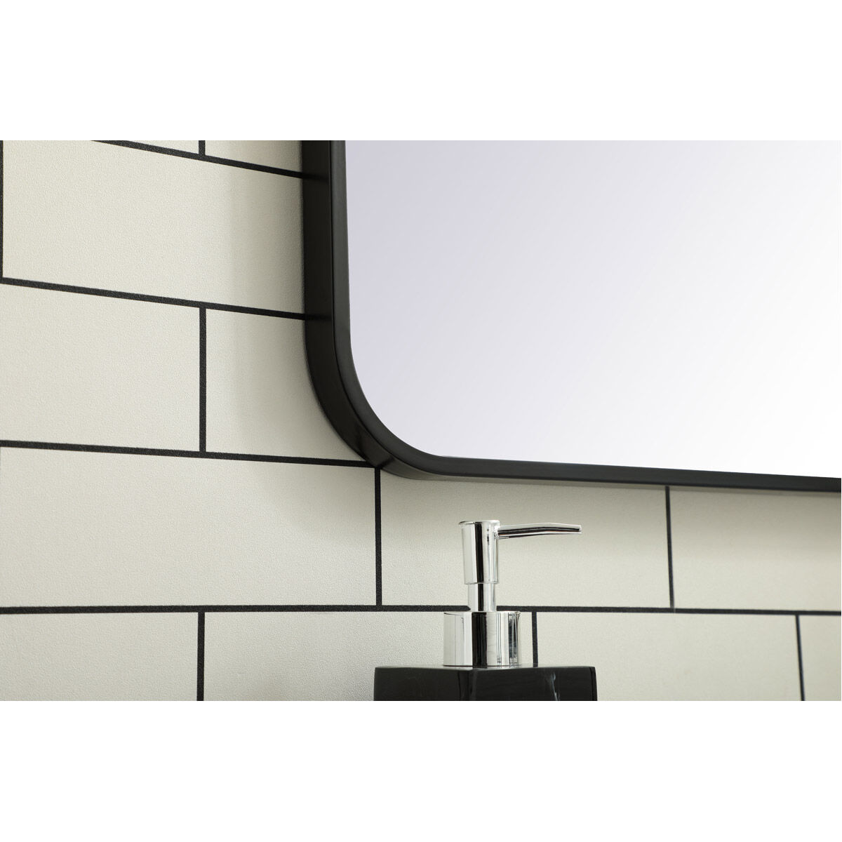 Evermore 32 X 24 inch Black Mirror