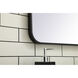 Evermore 32 X 24 inch Black Mirror