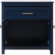 Adian Blue Bathroom Storage Cabinet