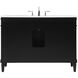 Bennett 48 X 21 X 35 inch Black Vanity Sink Set in Not Included