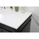 Bennett 60 X 21 X 35 inch Black Vanity Sink Set